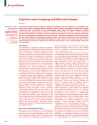 thumbnail for Cognitive reserve in ageing and Alzheimers d1.pdf