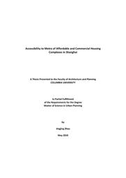 thumbnail for ZhouJingjing_GSAPPUP_2019_Thesis.pdf