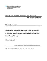 thumbnail for WP 402 Interest Rate Differentials, Exchange Rates, and Inflation.pdf