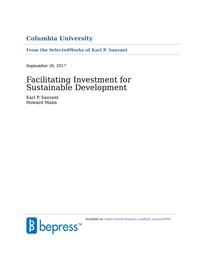 thumbnail for Facilitating Investment for Sustainable Development_stamped.pdf