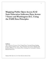 thumbnail for Bowers et al 2025 Mapping Public Open Access K-12 Indicators.pdf