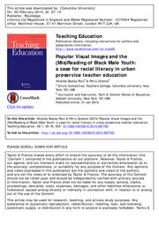 thumbnail for Misreading of Black Male Youth…Racial Literacy.pdf