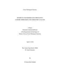 thumbnail for Stoddart_DISABILITY IN BUDDHISM AND CHRISTIANITY.pdf