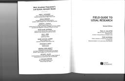 thumbnail for Foreword_Field_Guide_to_Legal_Research.pdf