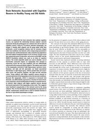 thumbnail for Brain networks associated with cognitive reser.pdf