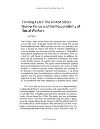 thumbnail for Fencing Fears.pdf