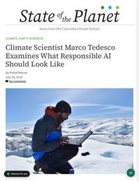 thumbnail for Climate Scientist Marco Tedesco Examines What Responsible AI Should Look Like – State of the Planet.pdf