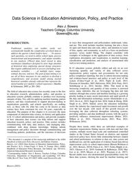 thumbnail for Bowers 2025 Data science in Ed Admin Policy and Practice.pdf