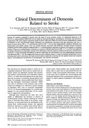 thumbnail for Tatemichi-1993-Clinical determinants of dement.pdf