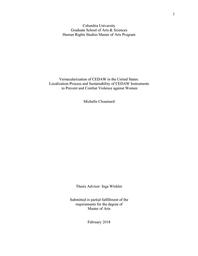 thumbnail for Chouinard, Michelle - Final Thesis.pdf