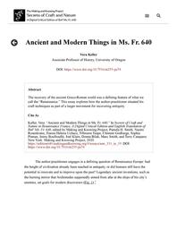 thumbnail for ann_331_ie_19_Keller_Ancient-and-Modern.pdf