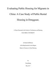 thumbnail for HuangYing_GSAPPUP_2017_Thesis.pdf