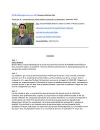 thumbnail for Aditya Kulkarni, University of Minnesota Transcript.docx