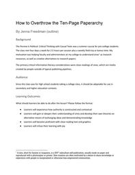 thumbnail for CIL-OverthrowThePaperarchy-JennaFreedman.pdf