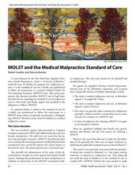 thumbnail for R. Swidler and P. Bomba, MOLST and the Medical Malpractice Standard of Care, NYSBA Health Law Journal, Vol. 31 No. 2 2026, pp 36-41.pdf