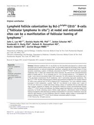 thumbnail for Lee JC et al Lymphoid follicel Hum Pathol 2013.pdf