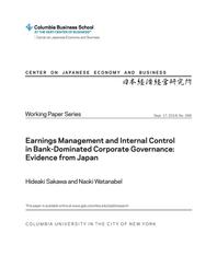 thumbnail for WP 366 Sakawa Earnings Management.pdf