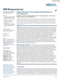 thumbnail for JGR Biogeosciences - 2026 - Klinek - Summer Heat Stress Downregulates Photochemistry in Coast Redwoods.pdf