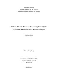 thumbnail for Quek, Shuen - Final Thesis.pdf