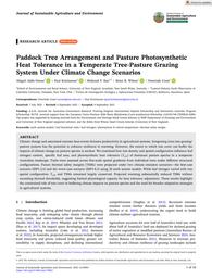 thumbnail for J of Sust Agri Env - 2025 - Addo‐Danso - Paddock Tree Arrangement and Pasture Photosynthetic Heat Tolerance in a.pdf