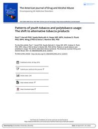 thumbnail for Harrell_Patterns of youth tobacco and polytobacco usage The shift to alternative tobacco products.pdf