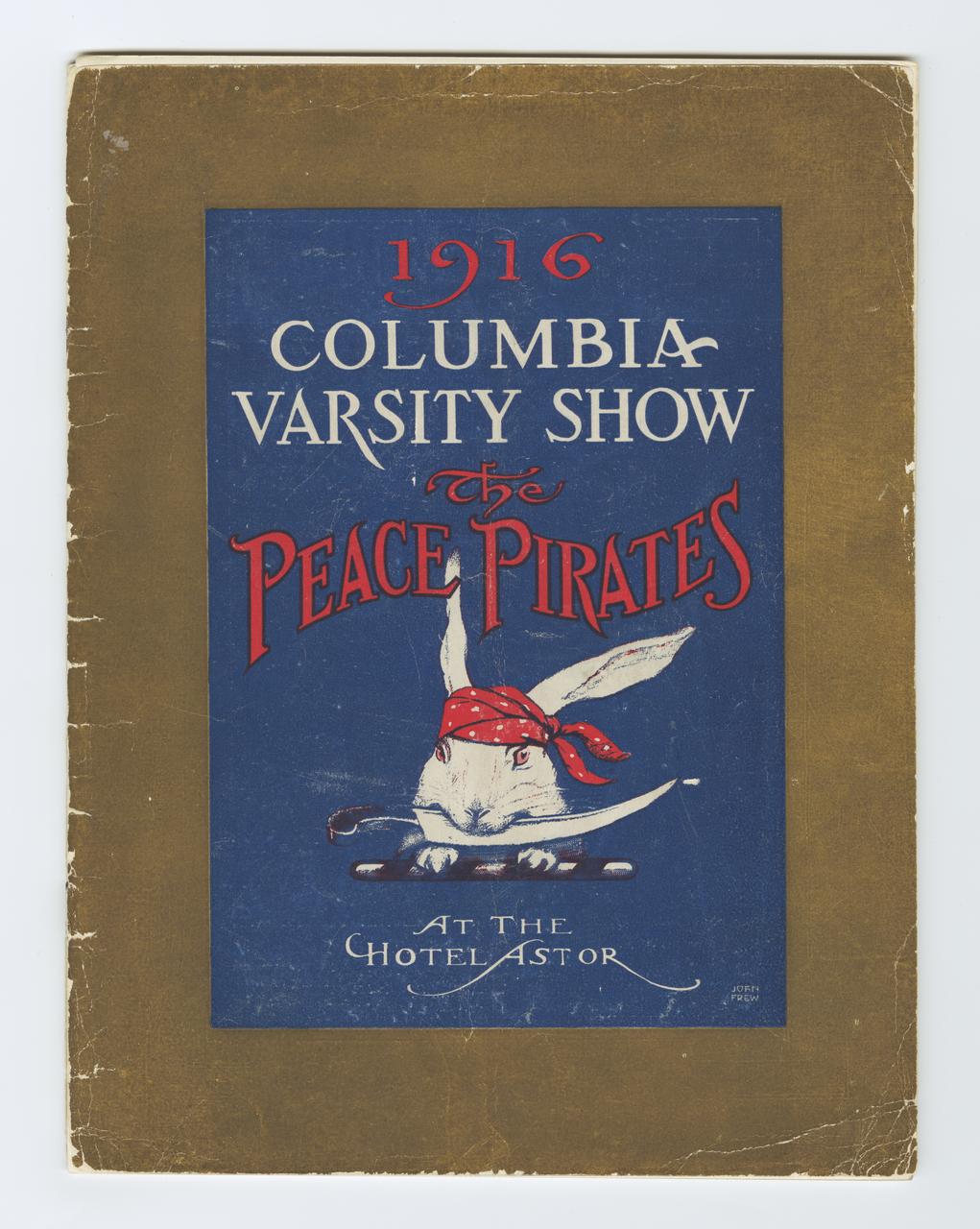 Cover of Peace Pirates with a drawing of a rabbit pirate.